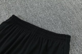 26-27 PSG Black Short shirts and Long trousers Suit (圆领)