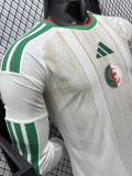26-27 Algeria Home Long Sleeve Player Version Soccer Jersey (长袖球员)无星