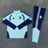 26-27 Argentina Light blue Half Pull Tracksuit (半拉链)