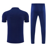 26-27 Marseille Royal blue Short shirts and Long trousers Suit (圆领)