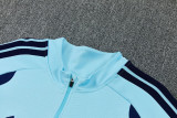 26-27 Argentina Light blue Half Pull Tracksuit (半拉链)