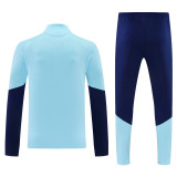 26-27 Argentina Light blue Half Pull Tracksuit (半拉链)