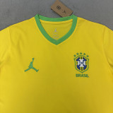 26-27 Brazil Yellow Special Edition Training shirts (JD标)