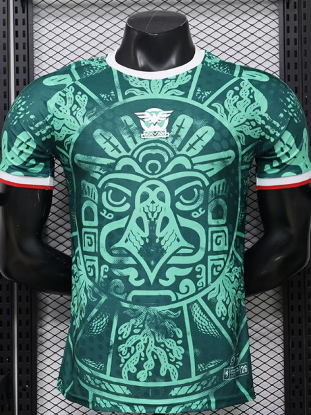 26-27 Mexico Green Special Edition Player Version Training shirts (逗号)