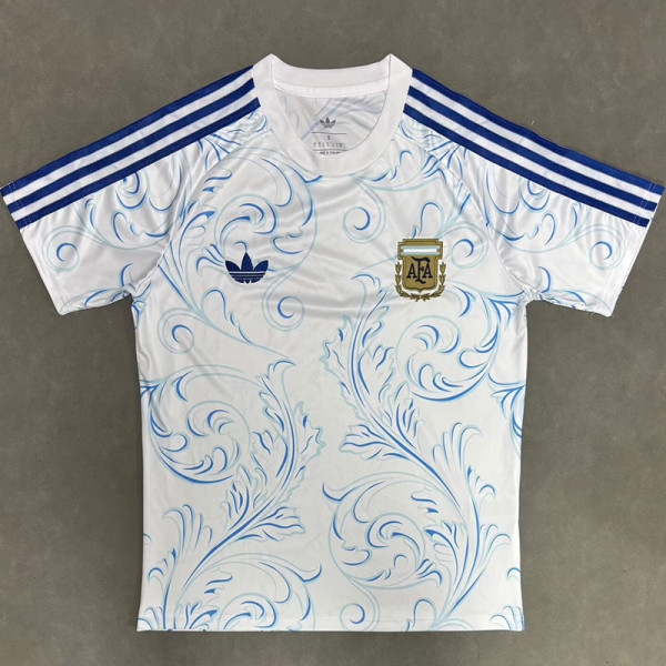 26-27 Argentina White Special Edition Fans Training shirts