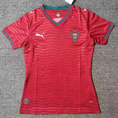 26-27 Portugal Home Women Soccer Jersey (女)