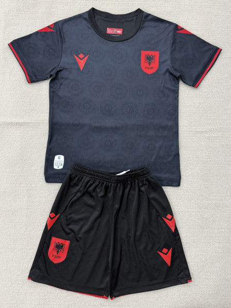 26-27 Albania Third Kids Soccer Jersey