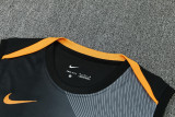 25-26 INT Black Tank top and shorts suit