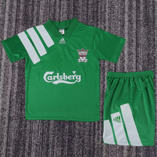 1992-1993 LIV Away Kids Retro Soccer Jersey
