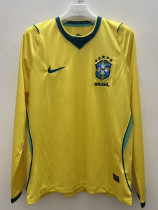26-27 Brazil Home Long Sleeve Soccer Jersey (长袖)