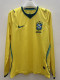 26-27 Brazil Home Long Sleeve Soccer Jersey (长袖)