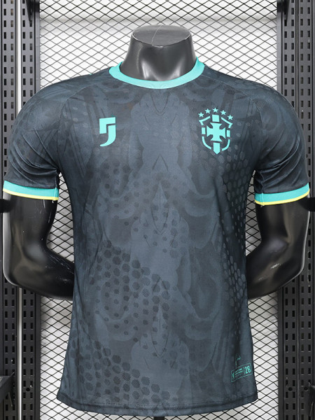 26-27 Brazil Black Special Edition Player Version Training shirts (逗号)