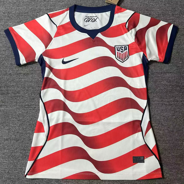 26-27 USA Home Women Soccer Jersey (女)