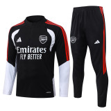 26-27 ARS Black Half Pull Tracksuit #B26030(半拉链)