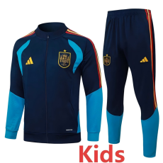26-27 Spain Royal blue Kids Jacket Tracksuit #E26022(童装)