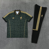 26-27 LIV Dark green Short shirts and Long trousers Suit