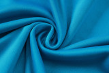 26-27 Spain Lake blue Kids Half Pull Tracksuit #E26023(童装)(半拉链)