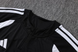 26-27 RMA Black Half Pull Tracksuit #B26013(半拉链)