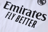 26-27 RMA White Half Pull Tracksuit #B26012(半拉链)