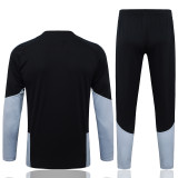 26-27 RMA Black Half Pull Tracksuit #B26013(半拉链)