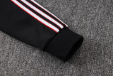 26-27 Man Utd Black Kids Jacket Tracksuit #E26029(童装)