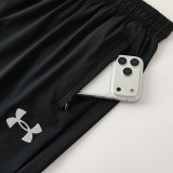 D027 UA Black Casual Short Pants