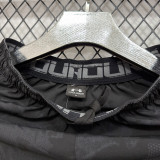 D026 UA Black Casual Short Pants