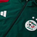 26-27 Algeria Green Windbreaker Suit (Hoodie)(风衣套装)