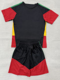 26-27 Jamaica White Kids Soccer Jersey