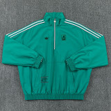 26-27 LIV Green Half Pull Windbreaker (半拉风衣)