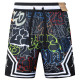 C2527 AJ Black Bastketball Casual Short Pants #烛影红