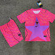26-27 France Pink Goalkeeper Kids Soccer Jersey