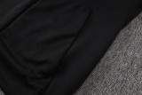 25-26 JUV Black Hoodie Jacket Tracksuit #F640