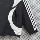 2006-2007 RMA Black Retro Windbreaker