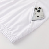 25-26 Italy White Windbreaker Suit (Hoodie)(风衣套装)