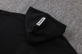 25-26 JUV Black Hoodie Jacket Tracksuit #F640