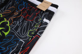 C2527 AJ Black Bastketball Casual Short Pants #烛影红