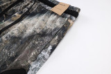 C2525 AJ Gray Bastketball Casual Short Pants #树枝影