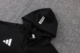 25-26 JUV Black Hoodie Jacket Tracksuit #F640