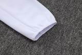 25-26 Ajax White Hoodie Jacket Tracksuit #F631