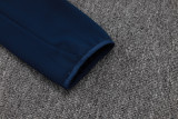 25-26 Flamengo Royal blue Hoodie Jacket Tracksuit #F634