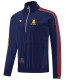 26-27 Roma Royal blue Half Pull Windbreaker (半拉风衣)