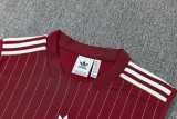 25-26 ARS Brown Red Tank top and shorts suit