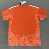 26-27 Flamengo Orange Goalkeeper Soccer Jersey