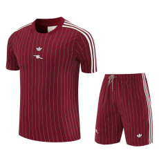 25-26 ARS Brown Red Training Short Suit