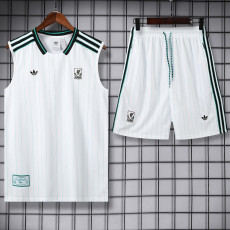 25-26 LIV White Tank top and shorts suit