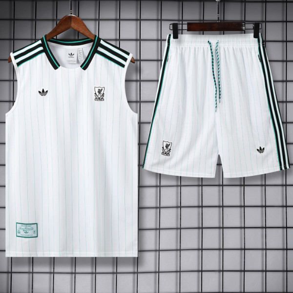 25-26 LIV White Tank top and shorts suit