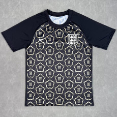 26-27 England Black Limited Edition Pre-Match Training shirts