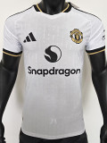 26-27 Man Utd White Player Version Fans Soccer Jersey