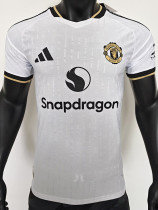 26-27 Man Utd White Player Version Fans Soccer Jersey